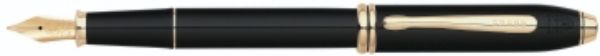 Immagine di E001005 - TOWNSEND BLACK LACQUER 23KT STILO M