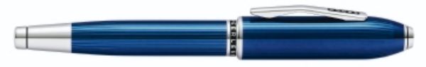 Immagine di E013065 - PEERLESS STILO M BLUE ENGRAVED LACQUER