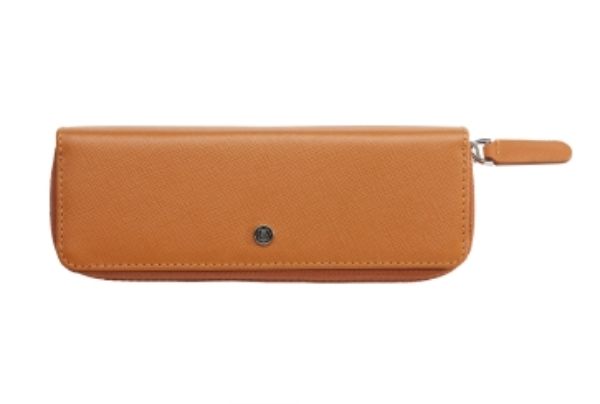 Immagine di E300042 - ASTUCCIO ZIP DOPPIO MARRONE
