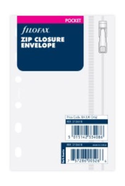 Immagine di L213618 - BUSTA TRASPARENTE CON ZIP POCKET
