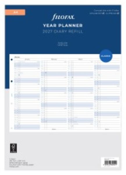 Immagine di 27-68702 - PLANNER 2027 A4 ANNUALE VERTICALE