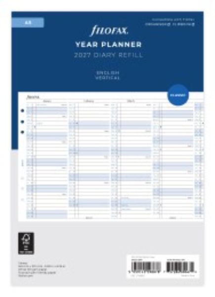 Immagine di 27-68501 - PLANNER 2027 A5 ANNUALE VERTICALE