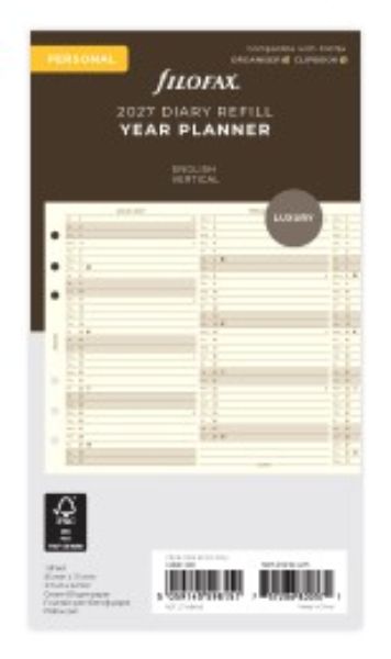 Immagine di 27-68408 - PLANNER 2027 PERSONAL ANNUALE VERTICALE CREMA