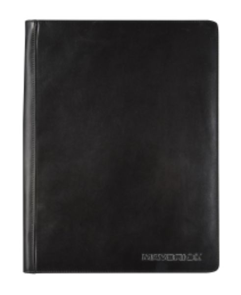 Immagine di O128001 - ALL BLACK A4 FOLDER CON ZIP MAV-AB-800-01