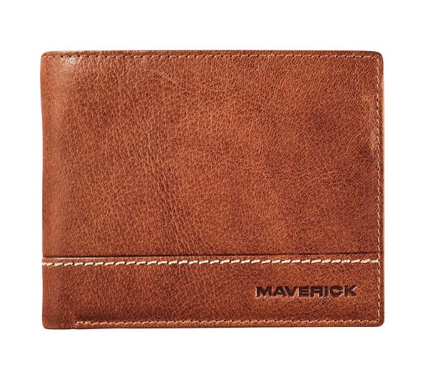 Immagine di O130085 - ROUGH GEAR PORTAFOGLIO CON ZIP - COGNAC MAV-RG-008-25
