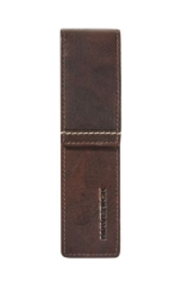 Immagine di O137055 - ROUGH GEAR ASTUCCIO DOPPIO - COGNAC MAV-RG-705-25