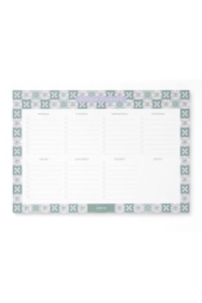 Immagine di L132895 - MEDITERRANEAN WEEK NOTEPAD