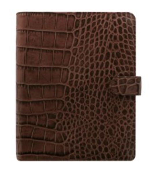 Immagine di L026017 - ORGANISER CROC A5 MARRONE