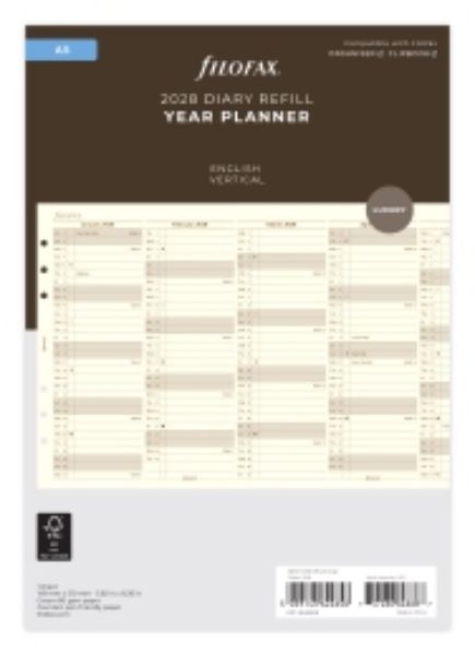 Immagine di 28-68508 - PLANNER 2028 A5 ANN VERTICALE CREMA