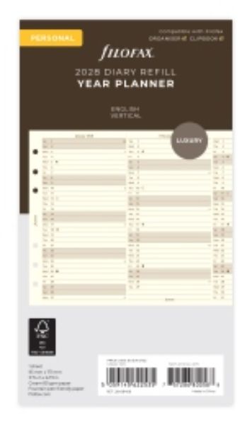 Immagine di 28-68408 - PLANNER 2028 PERSONALL ANNUALE VERTICALE CREMA