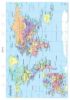 Immagine di L341904 - MAPPA MONDO A5