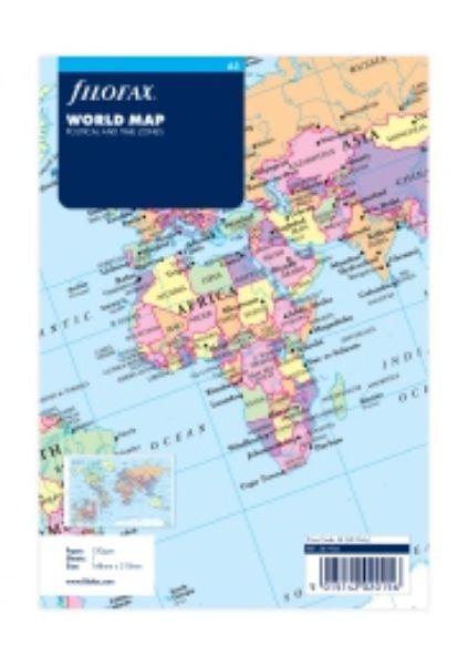 Immagine di L341904 - MAPPA MONDO A5